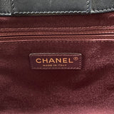 シャネル CHANEL マトラッセ チェーントートバッグ ブラック ゴールド金具 カーフ レディース ショルダーバッグ