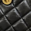 シャネル CHANEL マトラッセ チェーントートバッグ ブラック ゴールド金具 カーフ レディース ショルダーバッグ