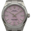 ロレックス ROLEX オイスターパーペチュアル31 277200 ピンク ステンレススチール レディース 腕時計