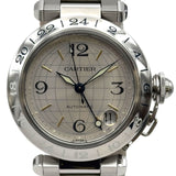 カルティエ Cartier パシャC メリディアン GMT W31029M7 シルバー ステンレススチール ユニセックス 腕時計