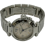 カルティエ Cartier パシャC メリディアン GMT W31029M7 シルバー ステンレススチール ユニセックス 腕時計