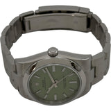 ロレックス ROLEX オイスター パーペチュアル 34 124200 ピスタチオ ステンレススチール 自動巻き メンズ 腕時計