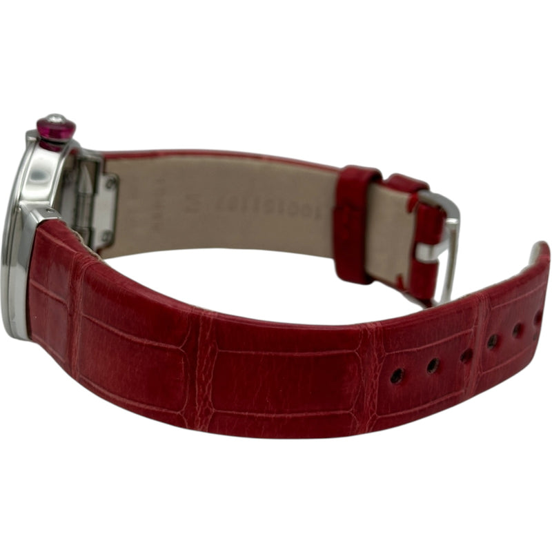 ブルガリ BVLGARI ルチェア LU28S ピンクシェル ステンレススチール ブルガリ BVLGARI ルチェア LU28S ピンクシェル ステンレススチール