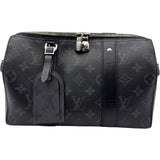 ルイ・ヴィトン LOUIS VUITTON シティ・キーポル M45936 ブラック モノグラム・エクリプスリバース メンズ ボストンバッグ
