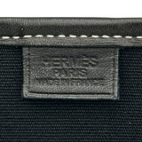 エルメス HERMES プエナペンチュラPM ブラック　シルバー金具 トワル/レザー メンズ ショルダーバッグ