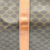 セリーヌ CELINE マカダム柄 ボストンバッグ ブラウン ゴールド金具 PVC レディース ボストンバッグ