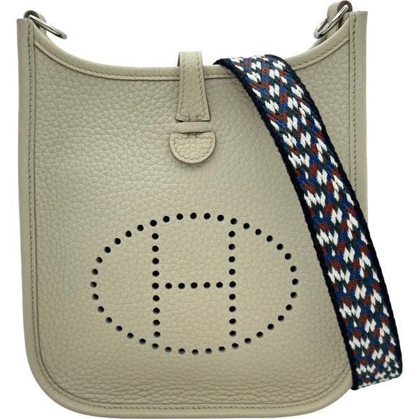 エルメス HERMES エヴリンTPM B刻 べトン/シルバー金具 トリヨン