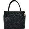 シャネル CHANEL 復刻トート A01804 6番台 ブラック シルバー金具 キャビア レディース ハンドバッグ