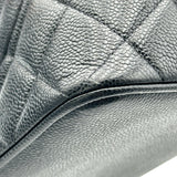 シャネル CHANEL 復刻トート A01804 6番台 ブラック シルバー金具 キャビア レディース ハンドバッグ