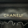 シャネル CHANEL ココマーク　バニティバッグ A01998 4番台 ブラック ゴールド金具 キャビアスキン レディース ハンドバッグ