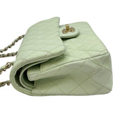 シャネル CHANEL マトラッセ23 A01113 パステルグリーン/ゴールド金具 キャビアスキン レディース ショルダーバッグ