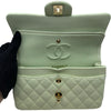 シャネル CHANEL マトラッセ23 A01113 パステルグリーン/ゴールド金具 キャビアスキン レディース ショルダーバッグ