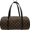 ルイ・ヴィトン LOUIS VUITTON パピヨンGM N51303 ブラウン ダミエ レディース ハンドバッグ