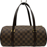 ルイ・ヴィトン LOUIS VUITTON パピヨンGM N51303 ブラウン ダミエ レディース ハンドバッグ