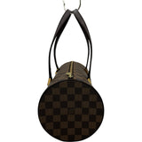 ルイ・ヴィトン LOUIS VUITTON パピヨンGM N51303 ブラウン ダミエ レディース ハンドバッグ