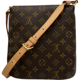 ルイ・ヴィトン LOUIS VUITTON ミュゼット・サルサ ショート M51258 ブラウン モノグラムキャンバス レディース ショルダーバッグ