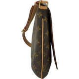 ルイ・ヴィトン LOUIS VUITTON ミュゼット・サルサ ショート M51258 ブラウン モノグラムキャンバス レディース ショルダーバッグ