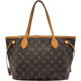 ルイ・ヴィトン LOUIS VUITTON ネヴァーフルPM M41245 ブラウン モノグラムキャンバス レディース トートバッグ