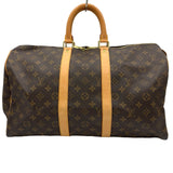 ルイ・ヴィトン LOUIS VUITTON キーポル 45 M41428 ブラウン モノグラムキャンバス ユニセックス ボストンバッグ