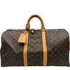 ルイ・ヴィトン LOUIS VUITTON キーポル50 M41426 ブラウン モノグラム ユニセックス ボストンバッグ