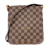 ルイ・ヴィトン LOUIS VUITTON ミュゼット・サルサ ロング N51300 ブラウン　ゴールド金具 ダミエ・エベヌ レディース ショルダーバッグ