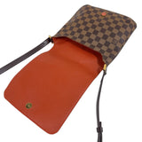 ルイ・ヴィトン LOUIS VUITTON ミュゼット・サルサ ロング N51300 ブラウン　ゴールド金具 ダミエ・エベヌ レディース ショルダーバッグ