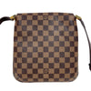 ルイ・ヴィトン LOUIS VUITTON ミュゼット・サルサ ロング N51300 ブラウン　ゴールド金具 ダミエ・エベヌ レディース ショルダーバッグ