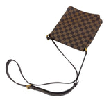 ルイ・ヴィトン LOUIS VUITTON ミュゼット・サルサ ロング N51300 ブラウン　ゴールド金具 ダミエ・エベヌ レディース ショルダーバッグ