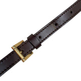 ルイ・ヴィトン LOUIS VUITTON ミュゼット・サルサ ロング N51300 ブラウン　ゴールド金具 ダミエ・エベヌ レディース ショルダーバッグ