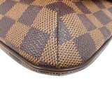 ルイ・ヴィトン LOUIS VUITTON ミュゼット・サルサ ロング N51300 ブラウン　ゴールド金具 ダミエ・エベヌ レディース ショルダーバッグ