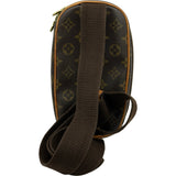 ルイ・ヴィトン LOUIS VUITTON ポシェットガンジュ M51870 ブラウン モノグラム メンズ ボディバッグ