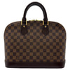 ルイ・ヴィトン LOUIS VUITTON アルマ N51131 ブラウン ダミエ・エベヌ レディース ハンドバッグ