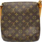 ルイ・ヴィトン LOUIS VUITTON ミュゼット・サルサ ショート M51258 ブラウン モノグラム レディース ショルダーバッグ