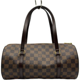 ルイ・ヴィトン LOUIS VUITTON パピヨンGM N51303 ブラウン ダミエ・エベヌ レディース ハンドバッグ