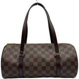 ルイ・ヴィトン LOUIS VUITTON パピヨンGM N51303 ブラウン ダミエ・エベヌ レディース ハンドバッグ