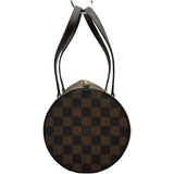 ルイ・ヴィトン LOUIS VUITTON パピヨンGM N51303 ブラウン ダミエ・エベヌ レディース ハンドバッグ