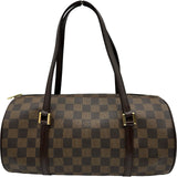 ルイ・ヴィトン LOUIS VUITTON パピヨンPM N51304 ブラウン ダミエ レディース ショルダーバッグ