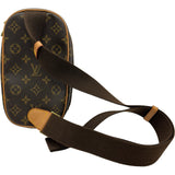 ルイ・ヴィトン LOUIS VUITTON ポシェット・ガンジュ M51870 ブラウン モノグラムキャンバス ユニセックス ショルダーバッグ