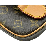 ルイ・ヴィトン LOUIS VUITTON ポシェット・ガンジュ M51870 ブラウン モノグラムキャンバス ユニセックス ショルダーバッグ