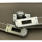 エルメス HERMES ミニケリー2 K刻 エトゥープ/シルバー金具 エプソン レディース ショルダーバッグ