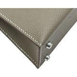 エルメス HERMES ミニケリー2 K刻 エトゥープ/シルバー金具 エプソン レディース ショルダーバッグ