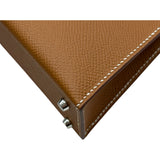 エルメス HERMES ミニケリー2 K刻 ゴールド/シルバー金具 エプソン レディース ショルダーバッグ