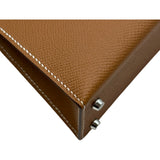 エルメス HERMES ミニケリー2 K刻 ゴールド/シルバー金具 エプソン レディース ショルダーバッグ