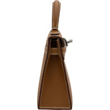 エルメス HERMES ミニケリー2 K刻 ゴールド/シルバー金具 エプソン レディース ショルダーバッグ