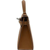 エルメス HERMES ミニケリー2 K刻 ゴールド/シルバー金具 エプソン レディース ショルダーバッグ