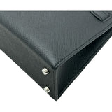エルメス HERMES ミニケリー2 K刻 ブラック/シルバー/ゴールド金具 エプソン レディース ショルダーバッグ