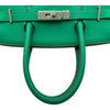 エルメス HERMES バーキン30 □P刻 ミント シルバー金具 トリヨンクレマンス レディース ハンドバッグ