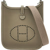 エルメス HERMES エヴリンTPM K刻 エトゥープ/シルバー金具 トリヨン レディース ショルダーバッグ