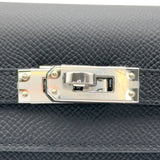 エルメス HERMES ケリー25 外縫い G刻 ブラック シルバー金具 エプソン レディース ハンドバッグ