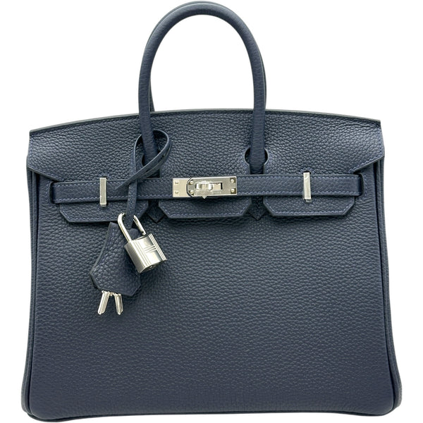 【美品】【超レア】エルメス　No.1497 バーキン25 専用空箱　② エルメス HERMES バーキン25 K刻印 ブルーニュイ シルバー金具 トゴ